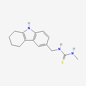 1-methyl-3-(6,7,8,9-tetrahydro-5H-carbazol-3-ylmethyl)thiourea