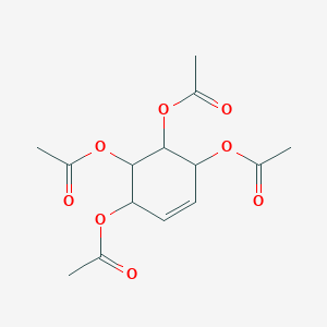 (4,5,6-Triacetyloxycyclohex-2-en-1-yl) acetate