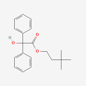 3,3-Dimethylbutyl alpha-hydroxy-alpha-phenylbenzeneacetate