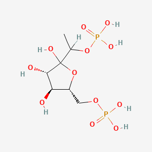 molecular formula C7H16O12P2 B1229311 Methylfructose-1,6-diphosphate CAS No. 29685-36-7