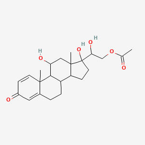 21-Acetoxy-11beta,17alpha,20alpha-trihydroxypregna-1,4-dien-3-one