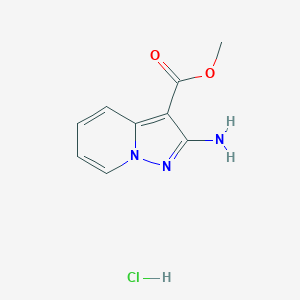 Methyl 2-aminopyrazolo[1,5-a]pyridine-3-carboxylate hydrochloride