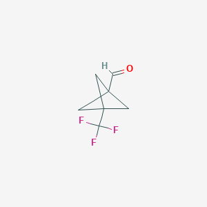 3-(Trifluoromethyl)bicyclo[1.1.1]pentane-1-carbaldehyde