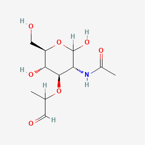 molecular formula C11H19NO7 B1229317 黏菌素 C CAS No. 91105-26-9