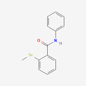 molecular formula C14H13NOSe B1229318 2-Methylselenobenzanilide CAS No. 60940-24-1