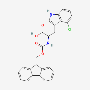 4-Chloro-N-[(9H-fluoren-9-ylmethoxy)carbonyl]-L-tryptophan