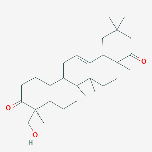 4-(Hydroxymethyl)-4,6a,6b,8a,11,11,14b-heptamethyl-1,2,4a,5,6,7,8,10,12,12a,14,14a-dodecahydropicene-3,9-dione