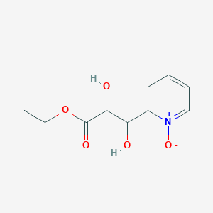 (aS,R)-a,-Dihydroxy-2-pyridinepropanoic Acid Ethyl Ester, 1-Oxide