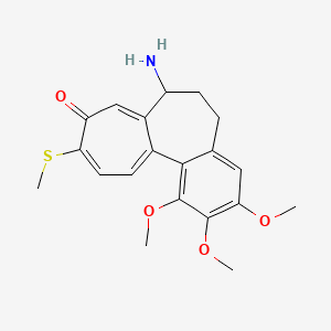 7-amino-1,2,3-trimethoxy-10-methylsulfanyl-6,7-dihydro-5H-benzo[a]heptalen-9-one