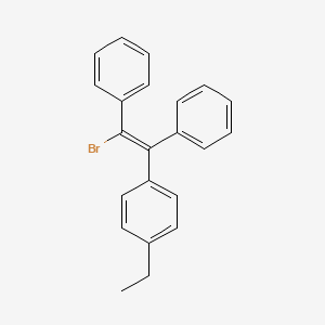 (Z)-1-Bromo-1,2-diphenyl-2-(p-ethylphenyl)ethylene