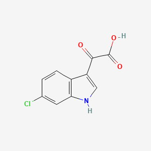 2-(6-Chloro-3-indolyl)-2-oxoacetic Acid