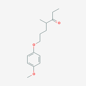 7-(4-Methoxyphenoxy)-4-methylheptan-3-one