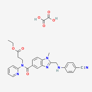 DeacetamidineCyanoDabigatran-d3EthylEsterOxalate