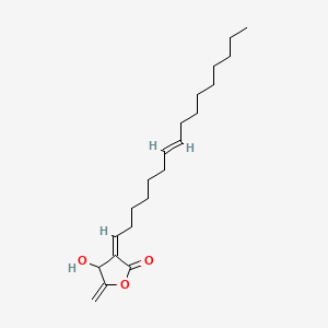 (3Z)-3-[(E)-hexadec-7-enylidene]-4-hydroxy-5-methylideneoxolan-2-one