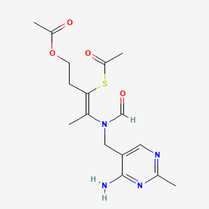 molecular formula C16H22N4O4S B1229387 对乙酰氨基酚 CAS No. 299-89-8
