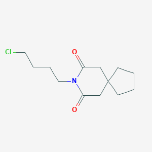 molecular formula C13H20ClNO2 B122939 8-(4-クロロブチル)-8-アザスピロ[4.5]デカン-7,9-ジオン CAS No. 21098-11-3