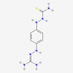 molecular formula C8H13N7S B1229410 Dihydroambazone CAS No. 61566-17-4