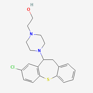 B1229414 Noroxyclothepin CAS No. 34775-62-7