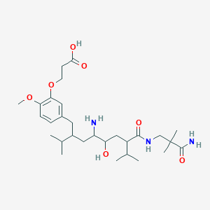 molecular formula C29H49N3O7 B12294173 3'-DesmethoxyAliskiren3'-CarboxylicAcid 