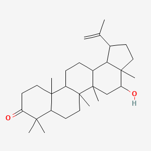 molecular formula C30H48O2 B12294228 16beta-Hydroxylup-20(29)-en-3-one 