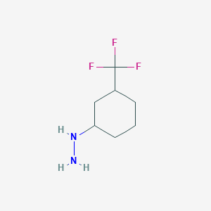 1-(3-(Trifluoromethyl)cyclohexyl)hydrazine