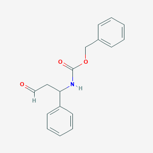 Benzyl (3-oxo-1-phenylpropyl)carbamate