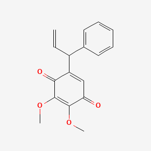 2,5-Cyclohexadiene-1,4-dione, 2,3-dimethoxy-5-(1-phenyl-2-propenyl)-