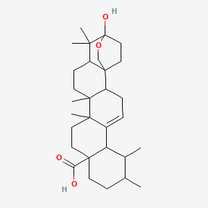 3beta,25-Epoxy-3-hydroxyurs-12-en-28-oic acid