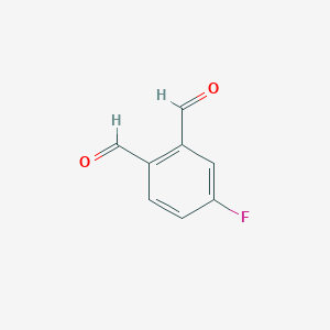 molecular formula C8H5FO2 B12294380 4-Fluorophthalaldehyde CAS No. 89226-83-5