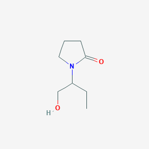 1-(1-Hydroxybutan-2-yl)pyrrolidin-2-one