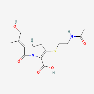 molecular formula C14H18N2O5S B1229440 Antibiotic 6643-X CAS No. 82889-90-5