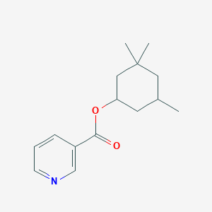 3,3,5-Trimethylcyclohexyl pyridine-3-carboxylate