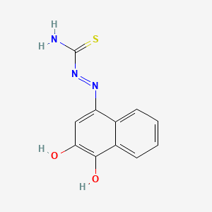 2-Hydroxy-1,4-naphthoquinone 1-(thiosemicarbazone)