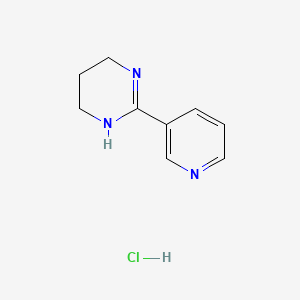 molecular formula C9H12ClN3 B1229464 2-(3-Pyridyl)-1,4,5,6-tetrahydropyrimidine CAS No. 35059-05-3