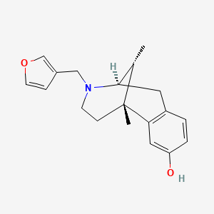 (1R,9R,13R)-10-(furan-3-ylmethyl)-1,13-dimethyl-10-azatricyclo[7.3.1.02,7]trideca-2(7),3,5-trien-4-ol