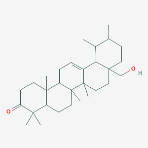 8a-(hydroxymethyl)-4,4,6a,6b,11,12,14b-heptamethyl-1,2,4a,5,6,7,8,9,10,11,12,12a,14,14a-tetradecahydropicen-3-one