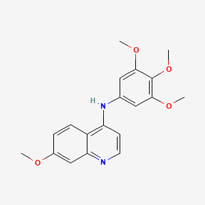 7-methoxy-N-(3,4,5-trimethoxyphenyl)quinolin-4-amine