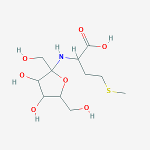 2-[[3,4-Dihydroxy-2,5-bis(hydroxymethyl)oxolan-2-yl]amino]-4-methylsulfanylbutanoic acid