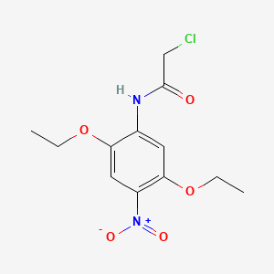 2-chloro-N-(2,5-diethoxy-4-nitrophenyl)acetamide