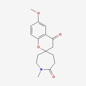 6'-Methoxy-1-methylspiro[azepane-4,2'-chromane]-4',7-dione