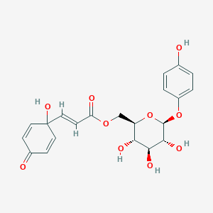 molecular formula C21H22O10 B12295012 Robustaside D CAS No. 262352-32-9