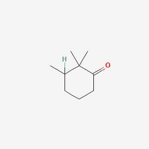 molecular formula C9H16O B1229504 Trimethylcyclohexanone CAS No. 50874-76-5