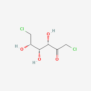 molecular formula C6H10Cl2O4 B1229507 1,6-Dichloro-1,6-dideoxyfructose CAS No. 69414-08-0
