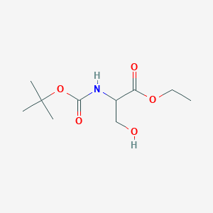 Ethyl 2-((tert-butoxycarbonyl)amino)-3-hydroxypropanoate