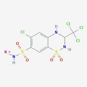 Teclothiazide potassium salt