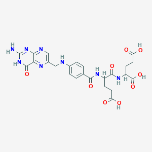 2-[[2-[[4-[(2-amino-4-oxo-3H-pteridin-6-yl)methylamino]benzoyl]amino]-4-carboxybutanoyl]amino]pentanedioic acid