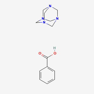 1,3,5,7-Tetraazatricyclo(3.3.1.13,7)decane monobenzoate