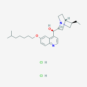 molecular formula C27H42Cl2N2O2 B12295353 Vuzin dihydrochloride CAS No. 605-08-3