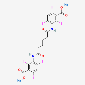 molecular formula C20H12I6N2Na2O6 B12295355 Iodipamide Sodium CAS No. 2618-26-0