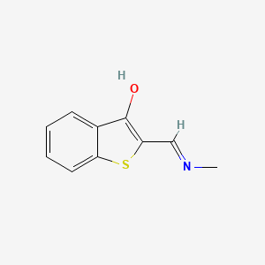 2-(Methylaminomethylidene)-1-benzothiophen-3-one